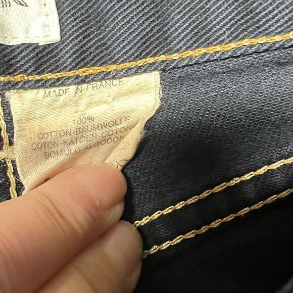 Jaeger France High Waisted Straight Leg Ankle Jeans Women’s Sz 8 - Picture 7 of 7